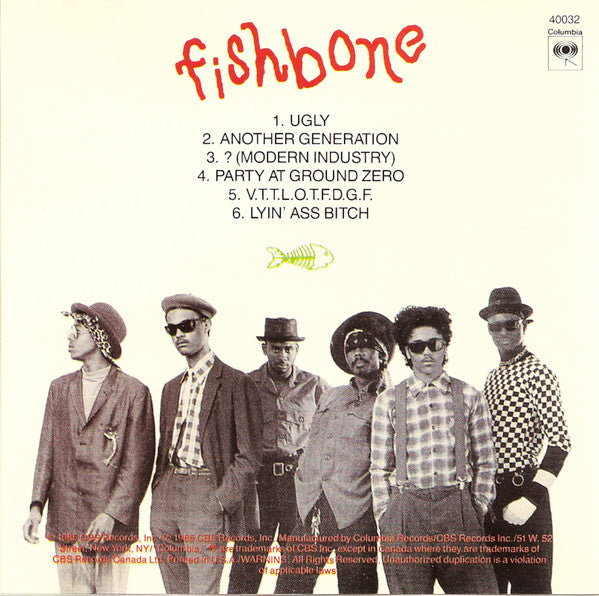 Fishbone : Fishbone (CD, EP)