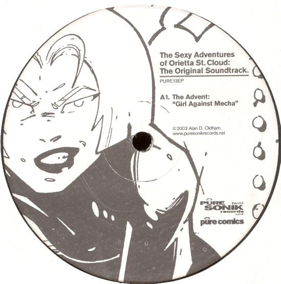 The Advent / Bryan Zentz / Alan Oldham : The Sexy Adventures Of Orietta St. Cloud: The Original Soundtrack (12", EP)