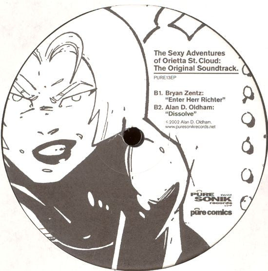 The Advent / Bryan Zentz / Alan Oldham : The Sexy Adventures Of Orietta St. Cloud: The Original Soundtrack (12", EP)
