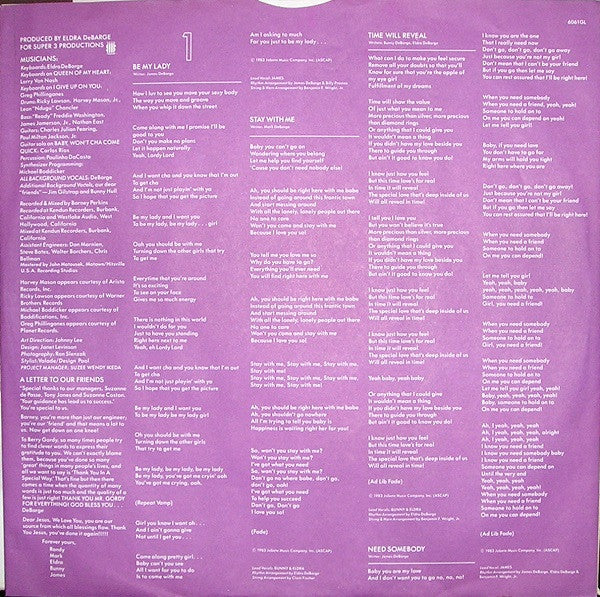 DeBarge : In A Special Way (LP, Album)