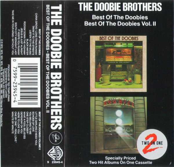 The Doobie Brothers : Best Of The Doobies / Best Of The Doobies Vol. II (Cass, Comp)