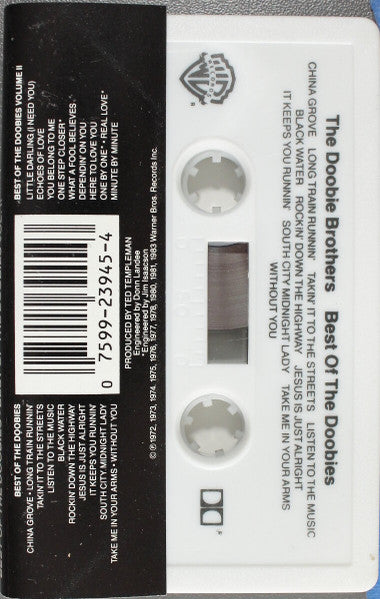 The Doobie Brothers : Best Of The Doobies / Best Of The Doobies Vol. II (Cass, Comp)