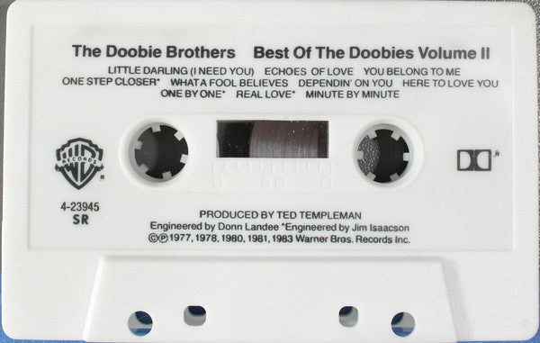 The Doobie Brothers : Best Of The Doobies / Best Of The Doobies Vol. II (Cass, Comp)