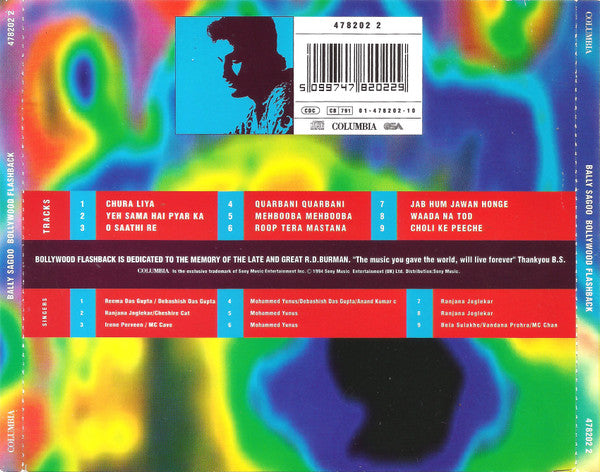 Bally Sagoo : Bollywood Flashback (CD, Album)