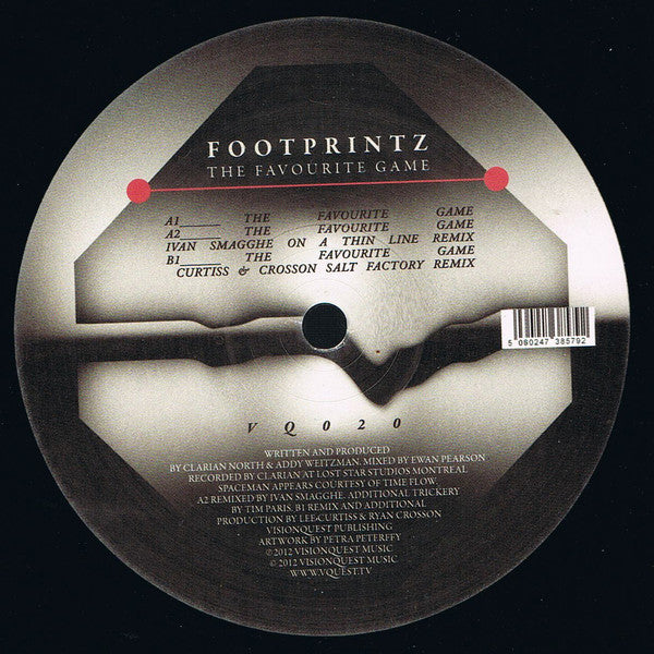 Footprintz (2) : The Favourite Game (12")