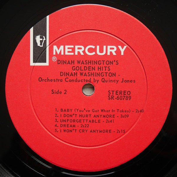 Dinah Washington : Golden Hits (Volume Two) (LP, Comp)