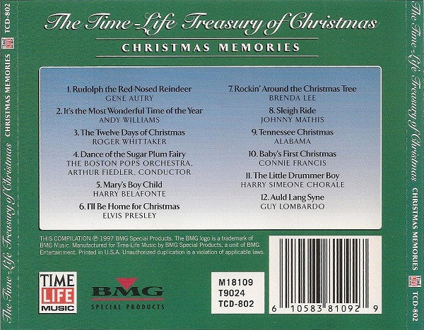 Various : The Time-Life Treasury Of Christmas (3xCD, Comp, S/Edition + Box)