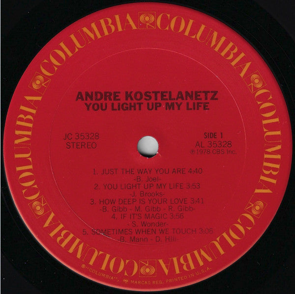 André Kostelanetz : You Light Up My Life (LP, Album)