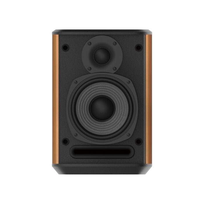 Edifier - MS50A Tabletop Wi-Fi Bluetooth v5.0 Smart Speaker 40 Watts (Brown)