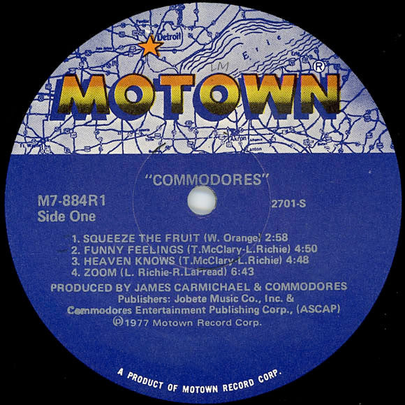 Commodores : Commodores (LP, Album)