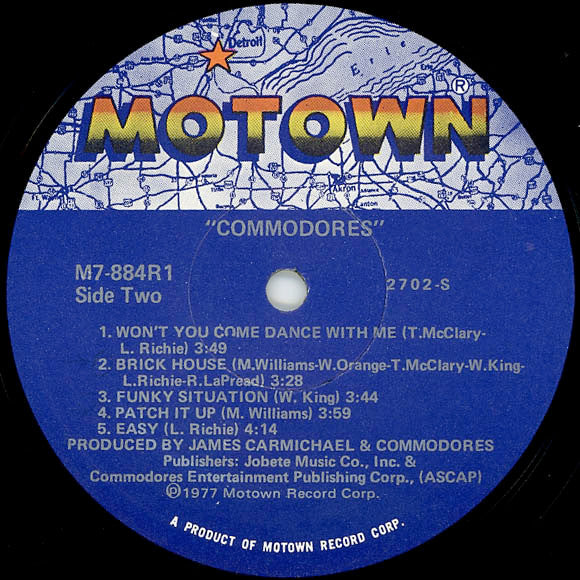 Commodores : Commodores (LP, Album)