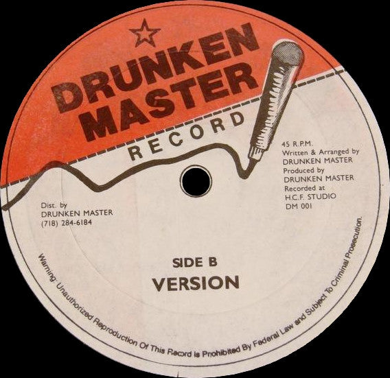 Drunken Master (6) : Who Said Jah Dead (12")