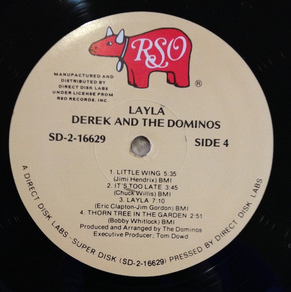 Derek And The Dominos* : Layla And Other Assorted Love Songs (2xLP, Album, RE, RM)