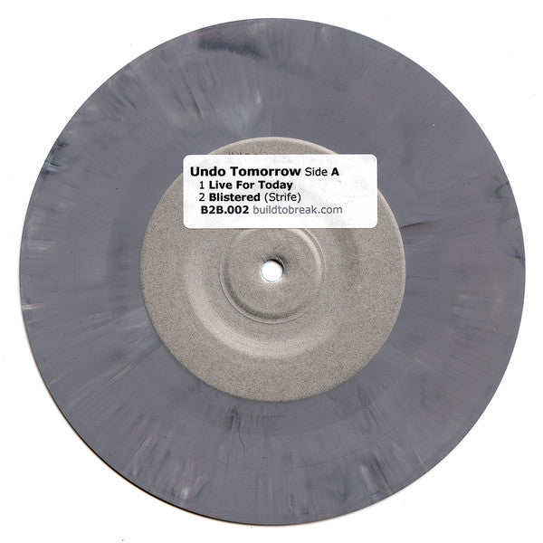 Undo Tomorrow Vs. Blood In Blood Out : Undo Tomorrow Vs. Blood In Blood Out (7", Gra)