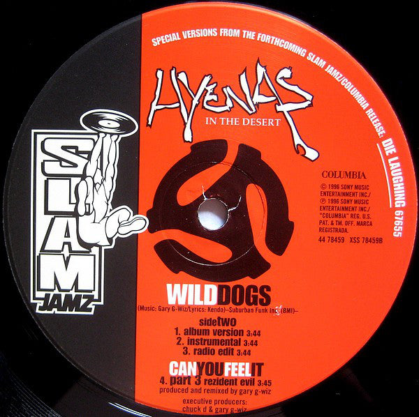 Hyenas In The Desert : Can You Feel It (12")