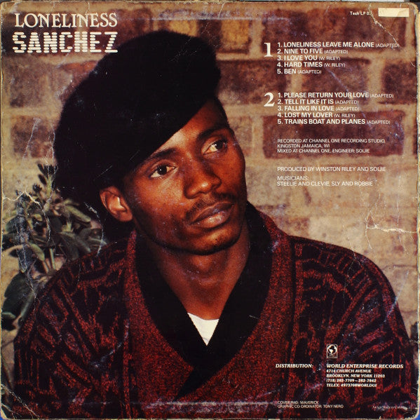 Sanchez : Loneliness (LP, Album)