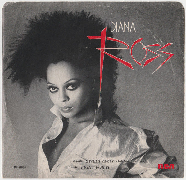 Diana Ross : Swept Away (7", Single)