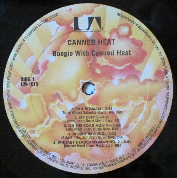 Canned Heat : Boogie With Canned Heat (LP, Album, RE, Abr)