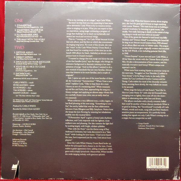 Carla White : Orient Express (LP, Album)