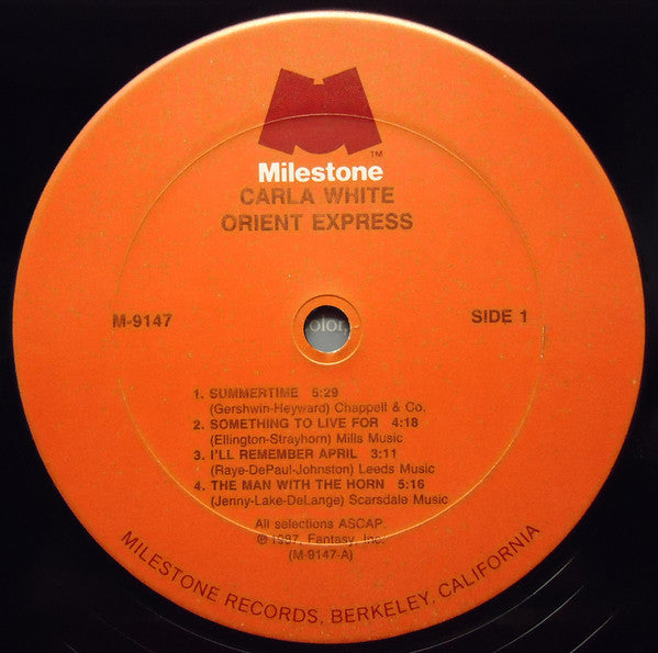 Carla White : Orient Express (LP, Album)