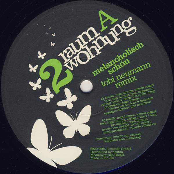 2raumwohnung : Melancholisch Schön / Wir Sind Die Anderen (12",45 RPM,33 ⅓ RPM)