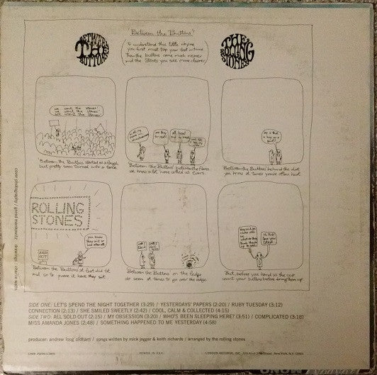 The Rolling Stones : Between The Buttons (LP, Album, Ter)
