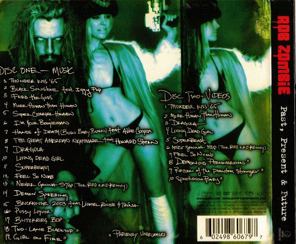 Rob Zombie : Past, Present & Future (Album)