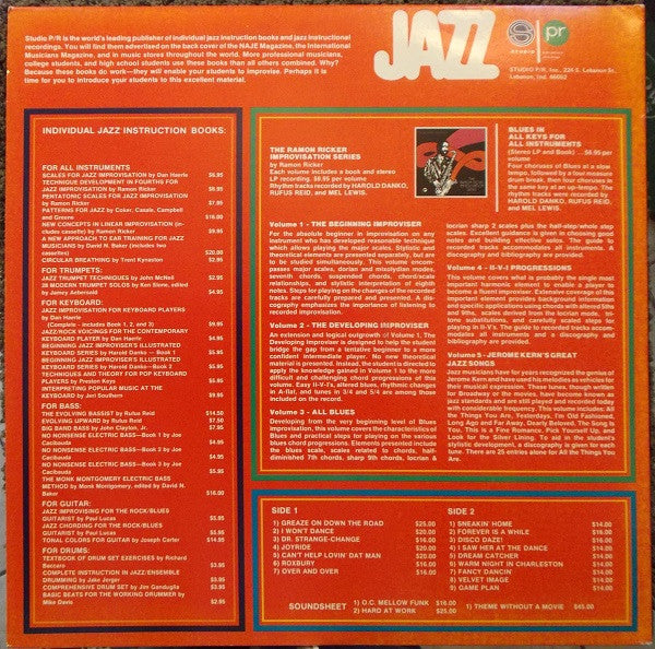 Various : New Jazz For The 80's (LP, Comp + Flexi, 8", Sou)