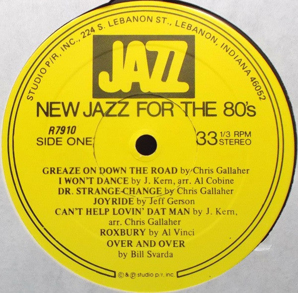 Various : New Jazz For The 80's (LP, Comp + Flexi, 8", Sou)