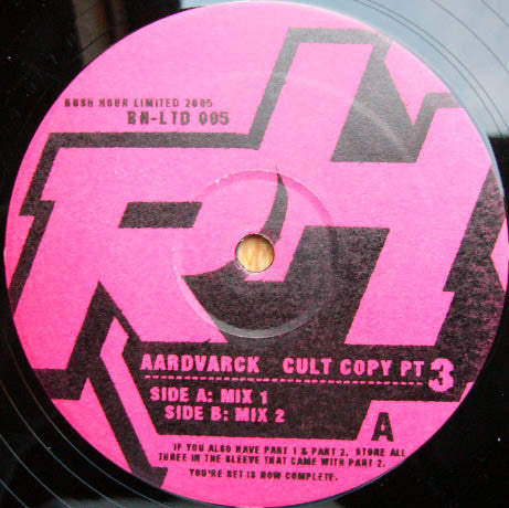Aardvarck : Cult Copy Pt 3 (12")