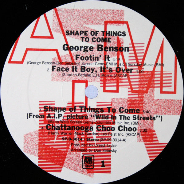 George Benson : Shape Of Things To Come (LP, Album, RE)