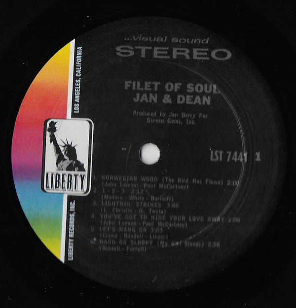 Jan & Dean : Filet Of Soul (LP, Album)