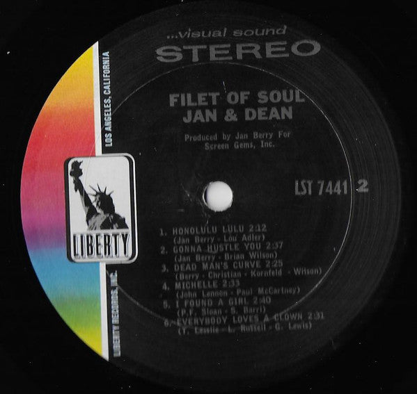 Jan & Dean : Filet Of Soul (LP, Album)