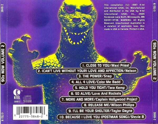 Various : 90s Now Volume 2 (CD, Comp)