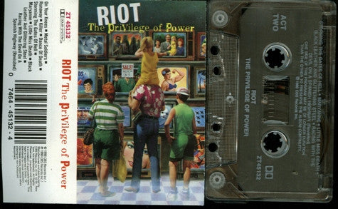Riot (4) : The Privilege Of Power (Cass, Album, Dol)