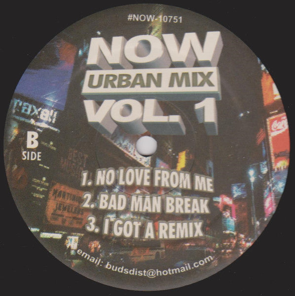 Unknown Artist : Now Urban Mix Vol. 1 (12")