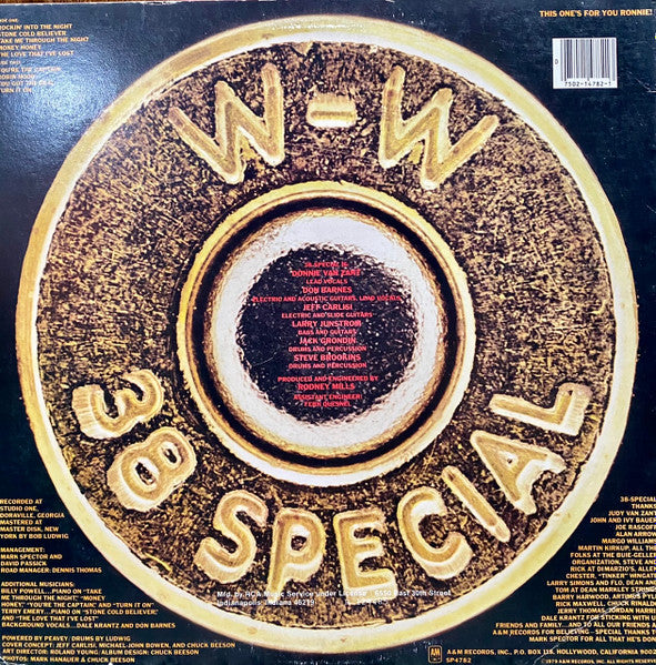 38 Special (2) : Rockin' Into The Night (LP, Album, Club)