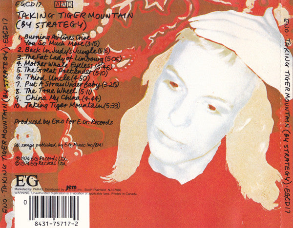 Eno* : Taking Tiger Mountain (By Strategy) (CD, Album, RE, Dis)