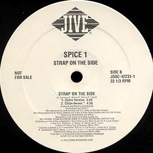 Spice 1 : Strap On The Side (12", Promo)