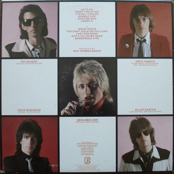The Cars : Candy-O (LP, Album, Mon)