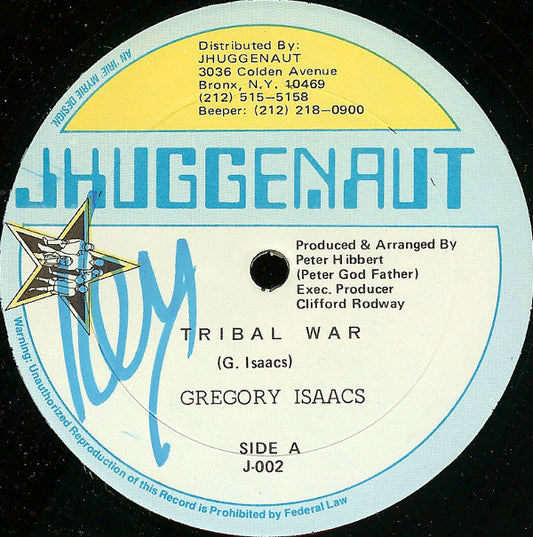 Gregory Isaacs : Tribal War (12")