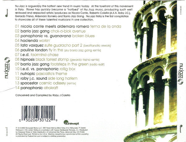 Various : Nu:Jazz Italia (CD, Comp)