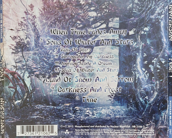 Wintersun (2) : Time I (CD, Album)