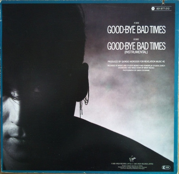 Philip Oakey & Giorgio Moroder : Good-Bye Bad Times (12")