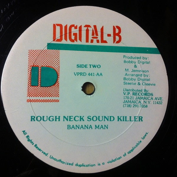 Sugar Minott / Banana Man : Breaking Up / Rough Neck Sound Killer (12")