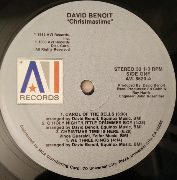 David Benoit : Christmastime (LP, Album)