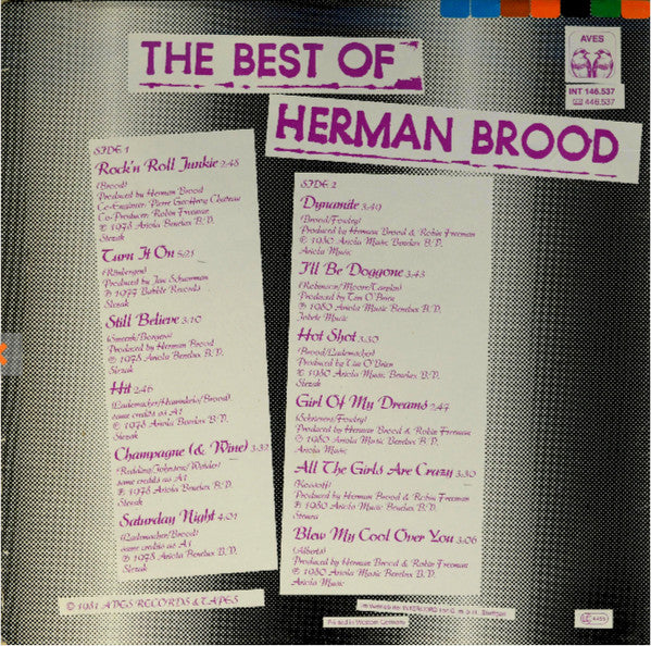 Herman Brood : The Best Of Herman Brood (LP, Comp)