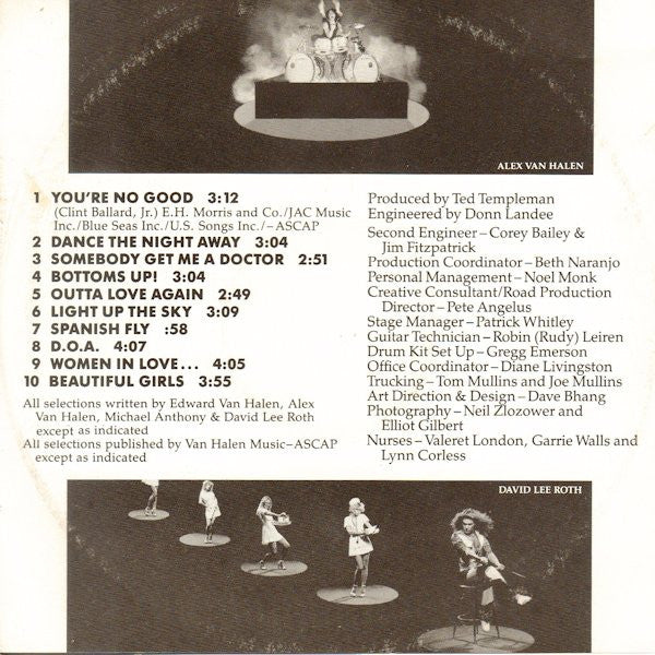 Van Halen : Van Halen II (Album,Reissue,Club Edition)