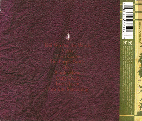 Animal Collective : Feels (CD, Album, Dig)