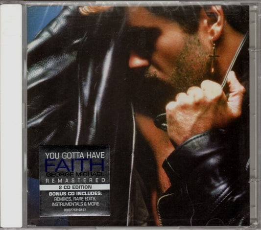 George Michael : Faith (2xCD, Album, RE, RM)